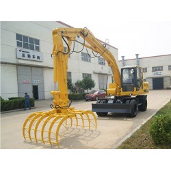 Máy xúc kẹp gỗ, kẹp cỏ, kẹp mía Wolwa DLS890-9A